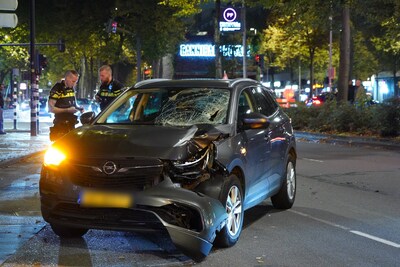 Voetganger gewond na aanrijding op de Westblaak in Rotterdam