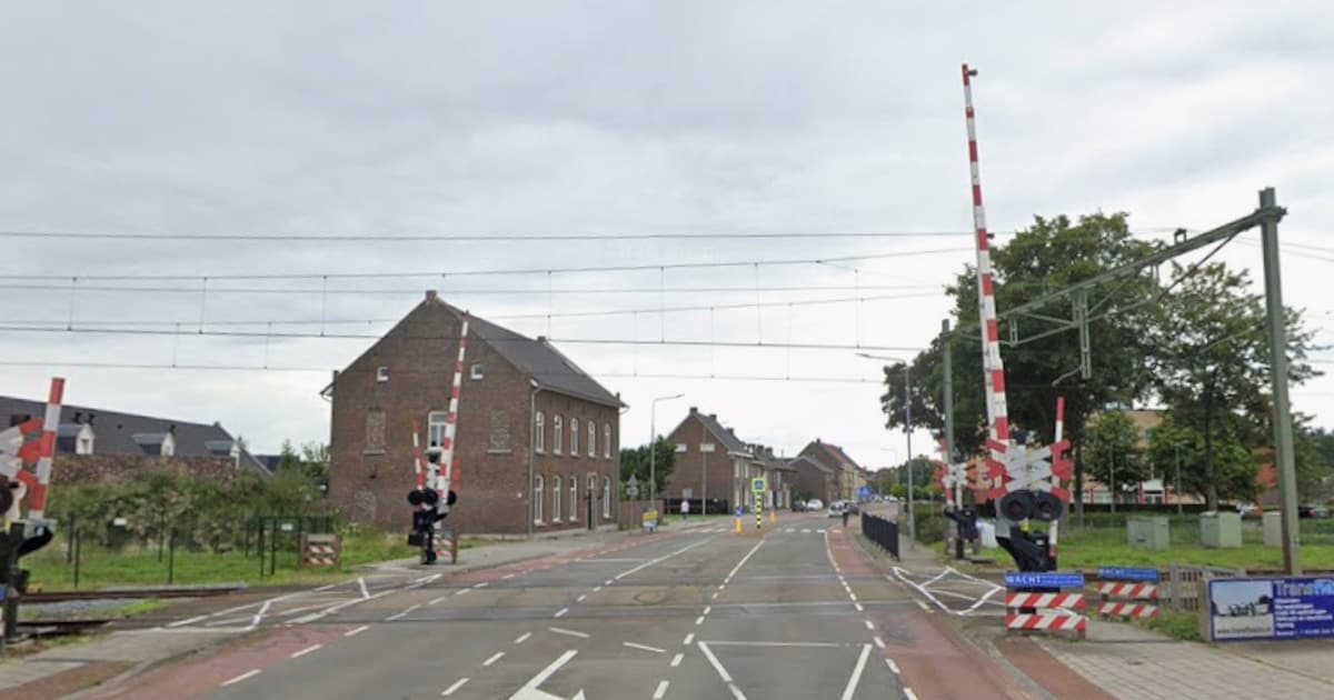 Overweg Peijerstraat/Bosstraat in Echt gaat tijdelijk dicht door gebroken spoorstaaf
