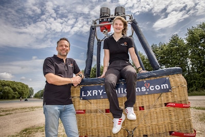 Martijn runt een ballonvaartbedrijf, maar ziet het als hobby: ‘Een vaart kost me ongeveer 750 euro’