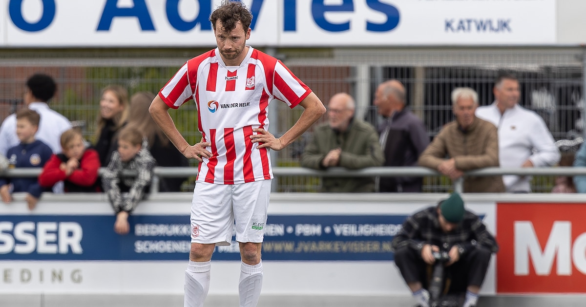 Bas de Joode neemt bij SV Den Hoorn na bijna 300 duels afscheid: ‘Ik was geen spectaculaire speler’