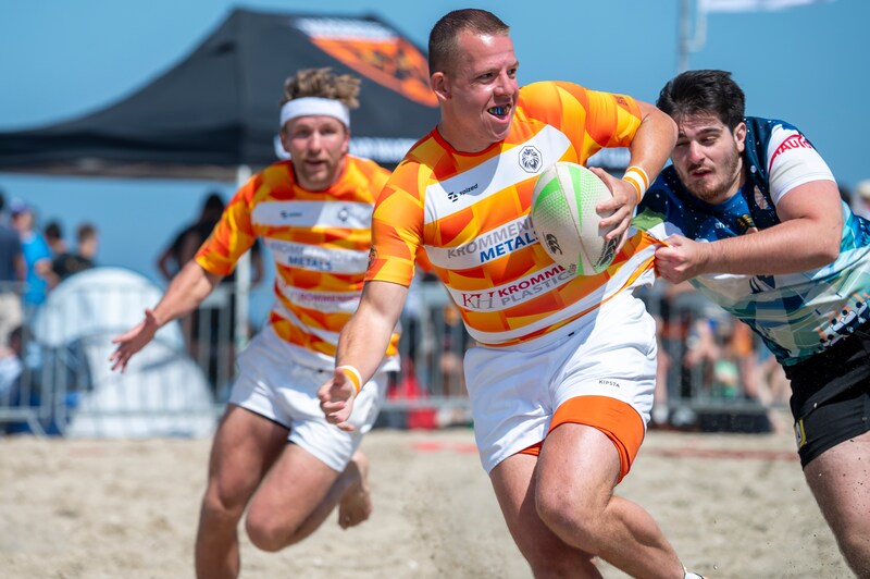 North Sea Beach Rugby getroffen door Navo-top, maar er is goed nieuws ...