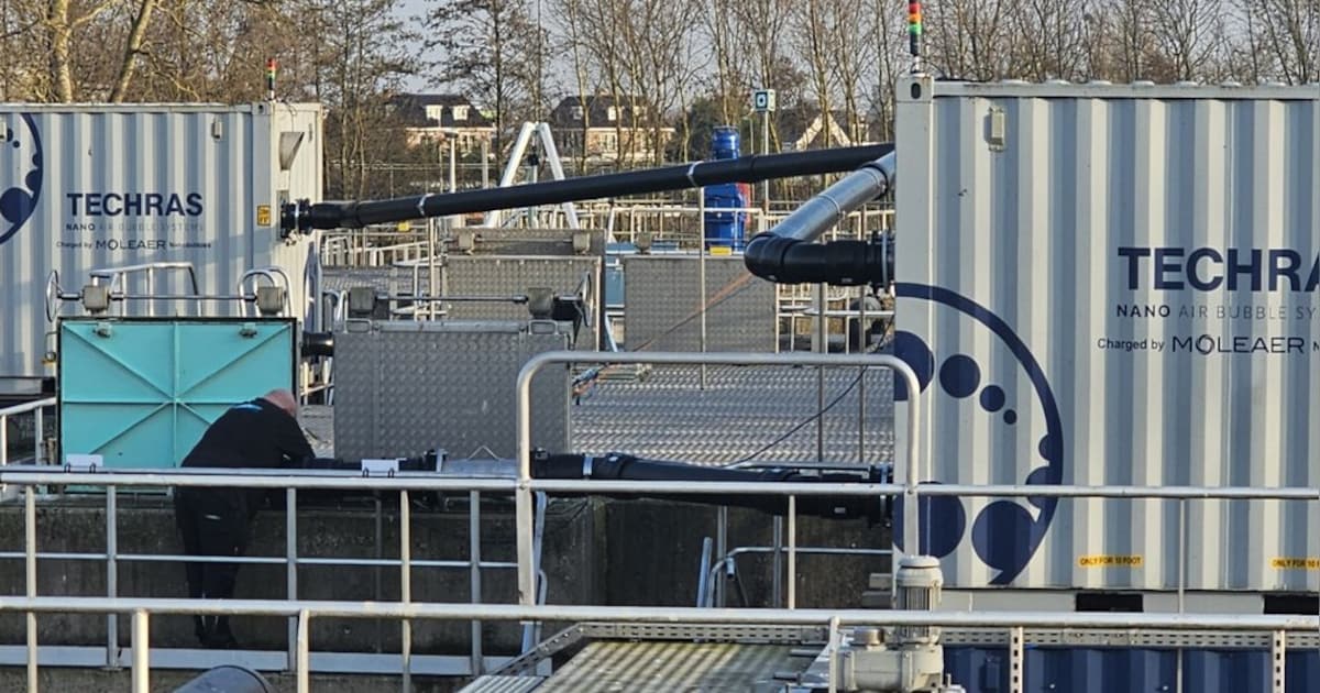 Rijnland test nanobubbels op zuivering in Katwijk