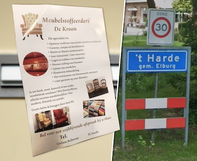 Flyer verspreid in ‘t Harde van niet bestaand bedrijf uit Zwolle: ‘Zit een luchtje aan’