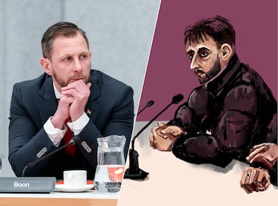 Brother of murdered Ryan files complaint from prison against PVV member over AI-edited courtroom sketch