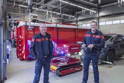 Brandweer Haaglanden krijgt nieuw hulpmiddel: First Mover helpt bij moeilijk bereikbare incidenten