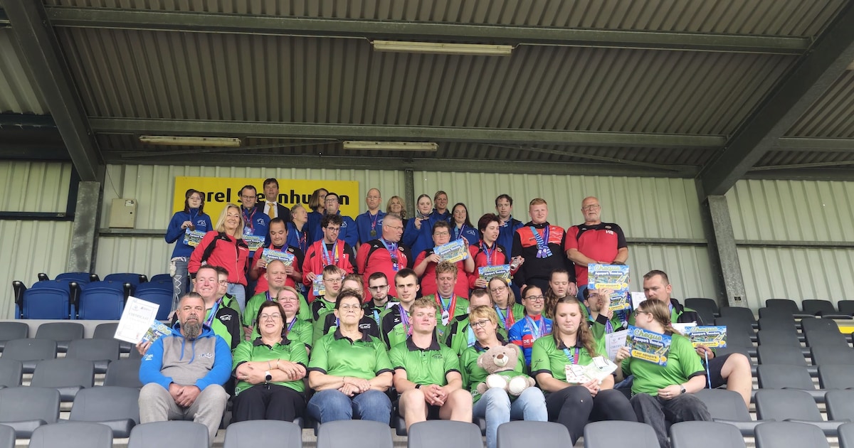 Special Olympics-deelnemers gehuldigd in Veendam
