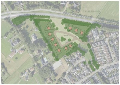 Oldenzaler wil tien woningen bouwen aan de rand van de stad