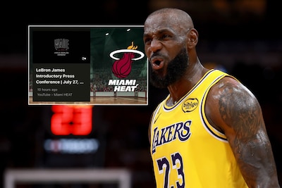 ‘Foutje’ op YouTube: verklapt verwijderde video van persconferentie nieuwe club van LeBron James?