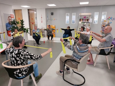 Beweeghalfuurtje bij Zilverschoon in Apeldoorn groeit en breidt uit met tweede groep