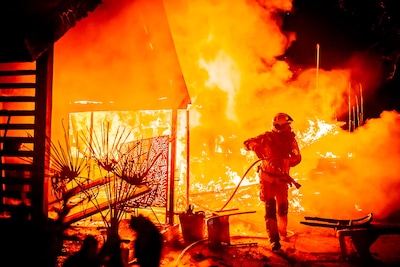 Twee vakantiewoningen volledig verwoest door brand in Lathum