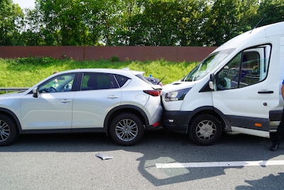 Flinke file na kettingbotsing op A28 bij Zwolle