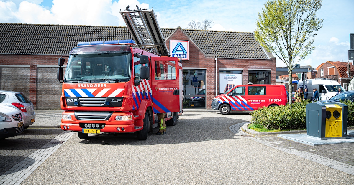 Aldi Poortugaal ontruimd vanwege koolstofmonoxide-melding