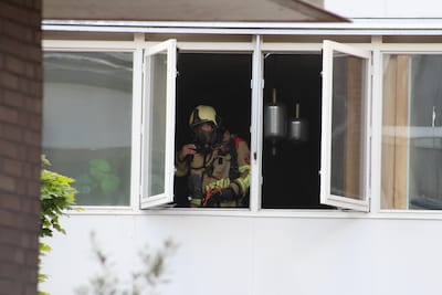 Gewonde bij woningbrand aan de Tuinstraat in Veenendaal