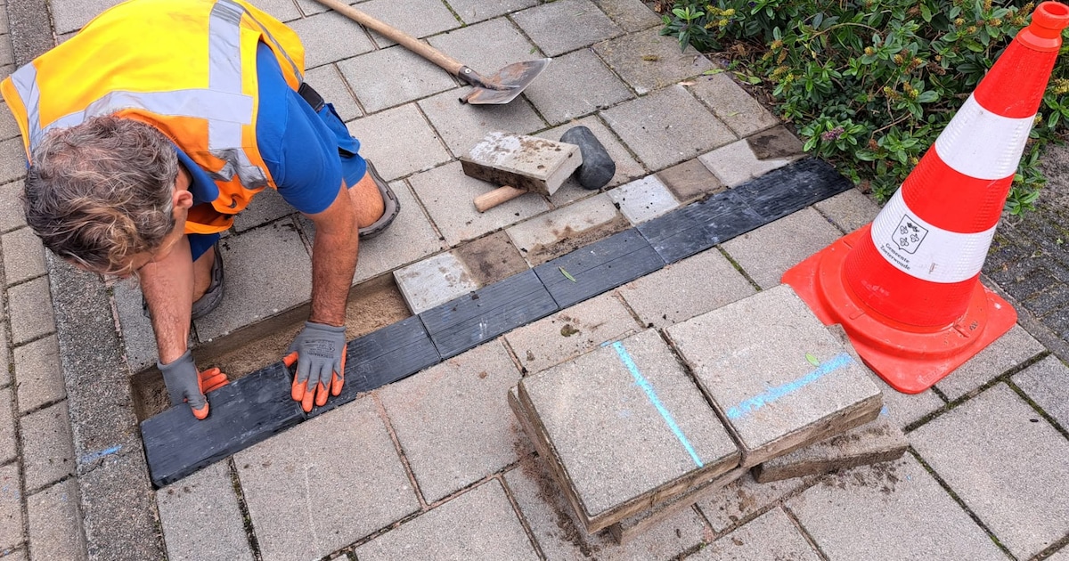 Zoeterwoude legt eerste kabelgoottegel aan