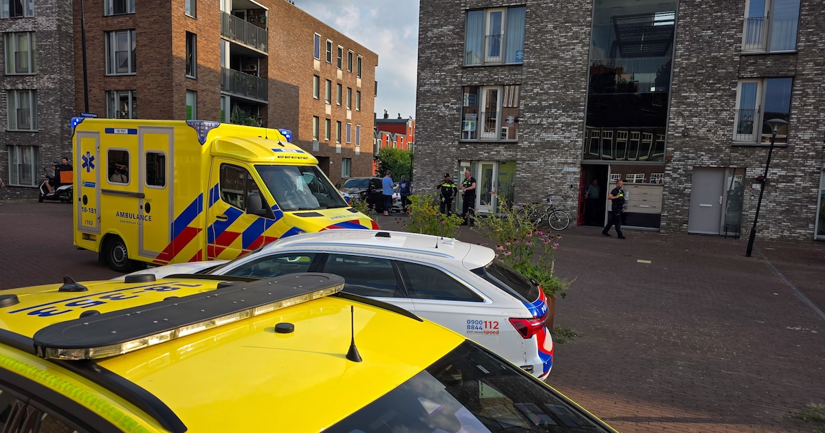 Man overleden na val uit raam aan Heer Heymansuysstraat in Dordrecht