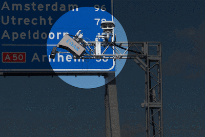 Nieuwe camera langs de A1 bij Deventer flitst niet: dit is wat de camera wél doet
