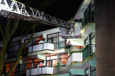 Pan met olie vat vlam in studentencomplex: ‘De hele gang stond vol rook’