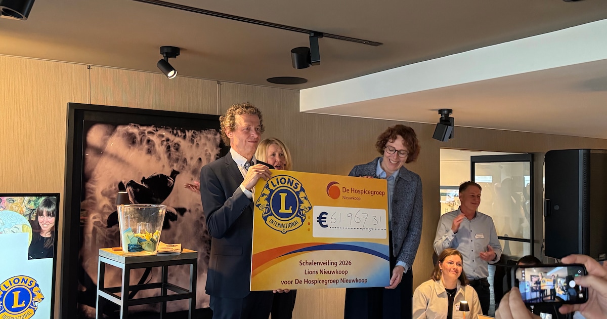 Lionsclub Nieuwkoop haalt 61.000 euro op voor hospice