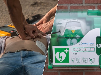 Let op aed’s in de volle zon, zeggen experts: ‘Kasten zetten uit en gaan niet open’