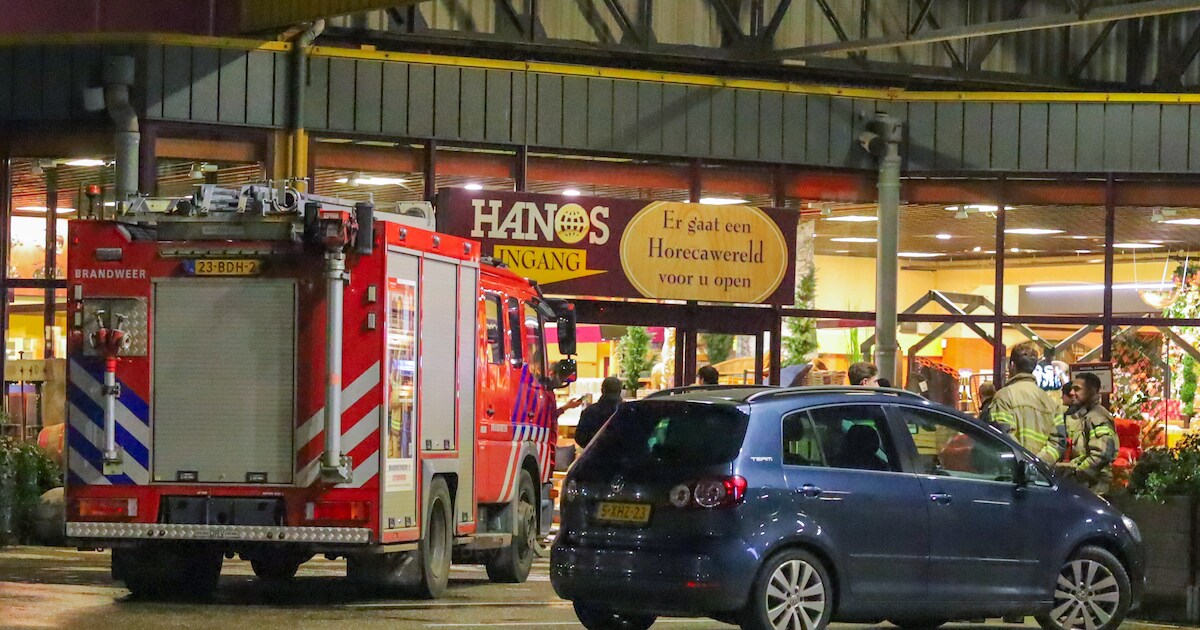 Horecagroothandel in Amsterdam-Duivendrecht ontruimd na brandmelding