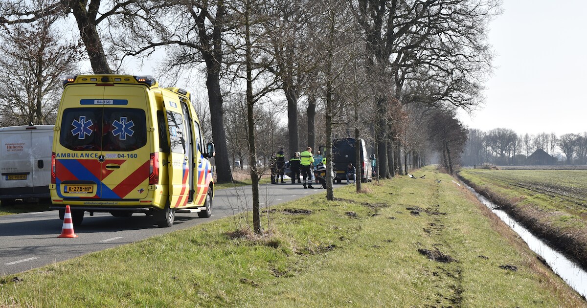 57-jarige man overleden na botsing met boom langs Boekweitenweg in Havelterberg