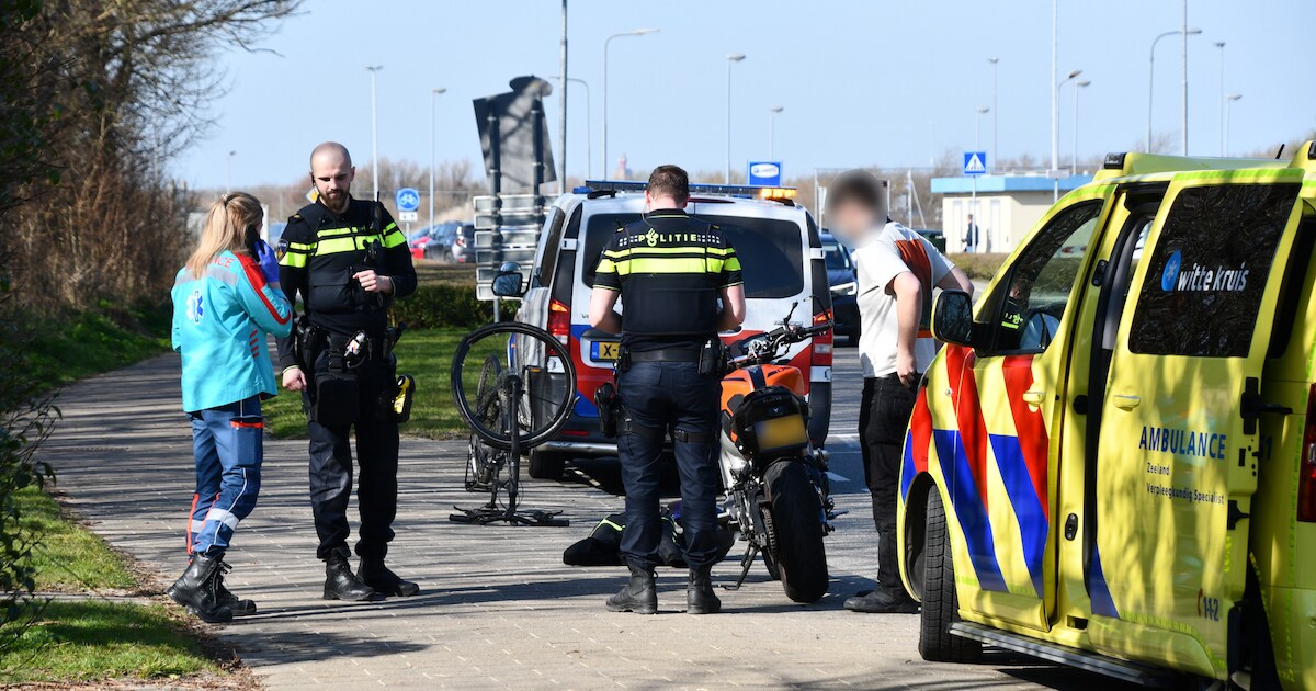 Ongeval met letsel op Westkapelseweg in Zoutelande