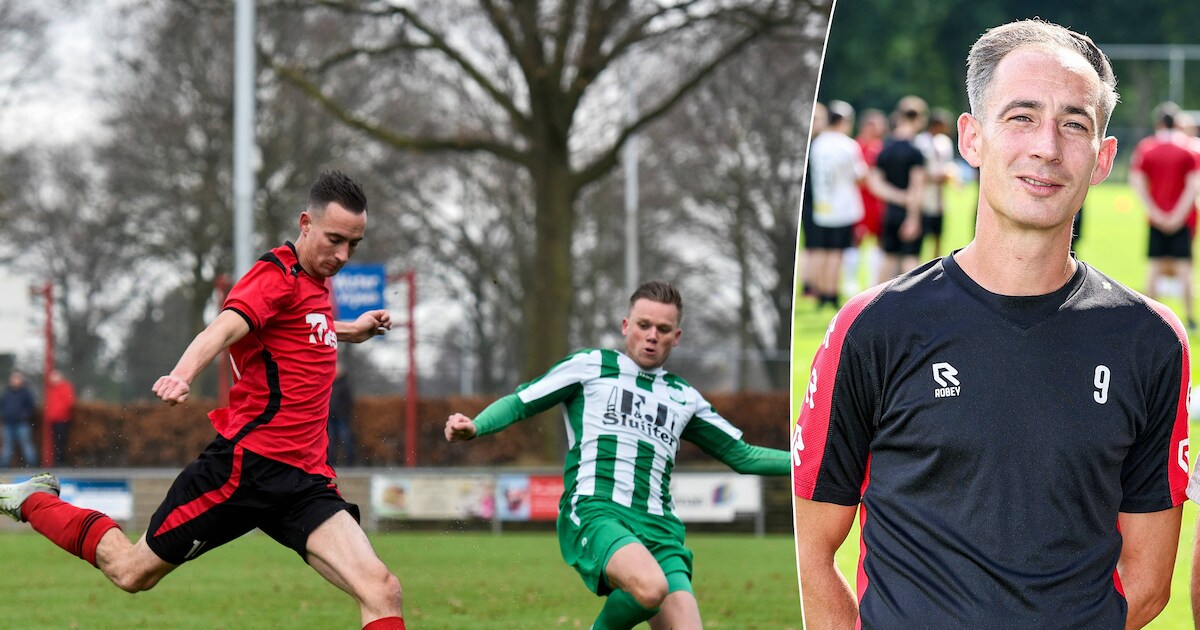 Kersvers vader maakt reuzensprong in topscorersklassement: ‘Met vol hoofd en halfgaar op het veld’