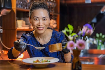 Het neusje van de zalm krijg je bij Otori meerdere keren