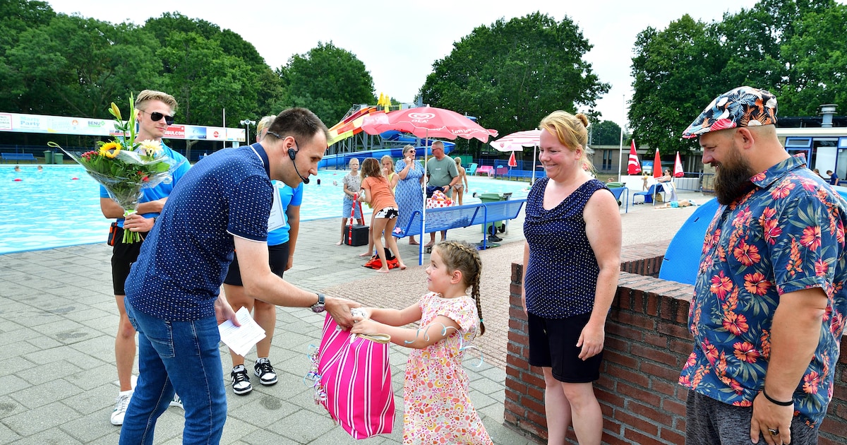 Zwembad in Steenbergen tikt nu al de 50.000 bezoekers aan, bijna een maand eerder dan vorig jaar
