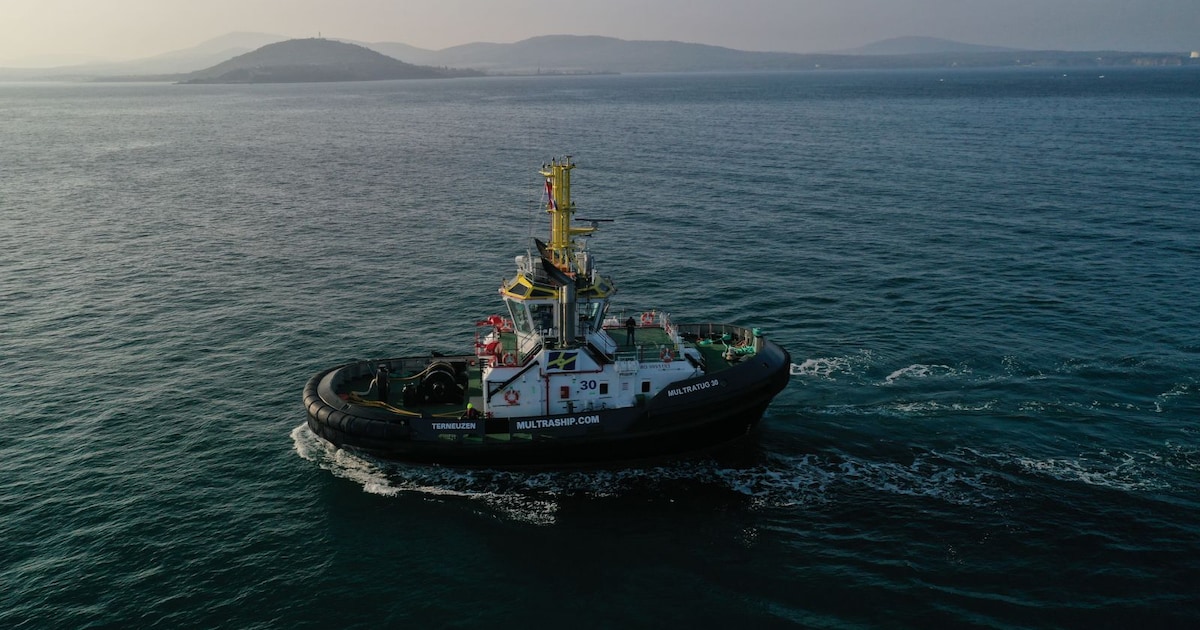 Multraship uit Terneuzen versterkt positie in Zwarte Zee met nieuwe sleepboot MULTRATUG 30