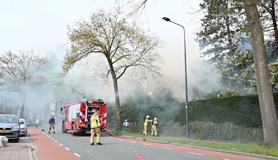 Tuinbrand in Velp richt grote schade aan