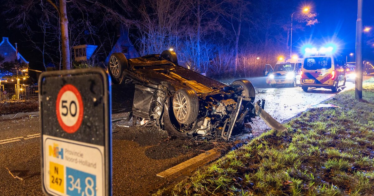 Ravage en meerdere gewonden bij ongeluk in Broek in Waterland