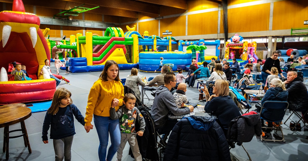 Woensdagmiddag vol spel en plezier tijdens binnenspeeldag in de Heuvelhal