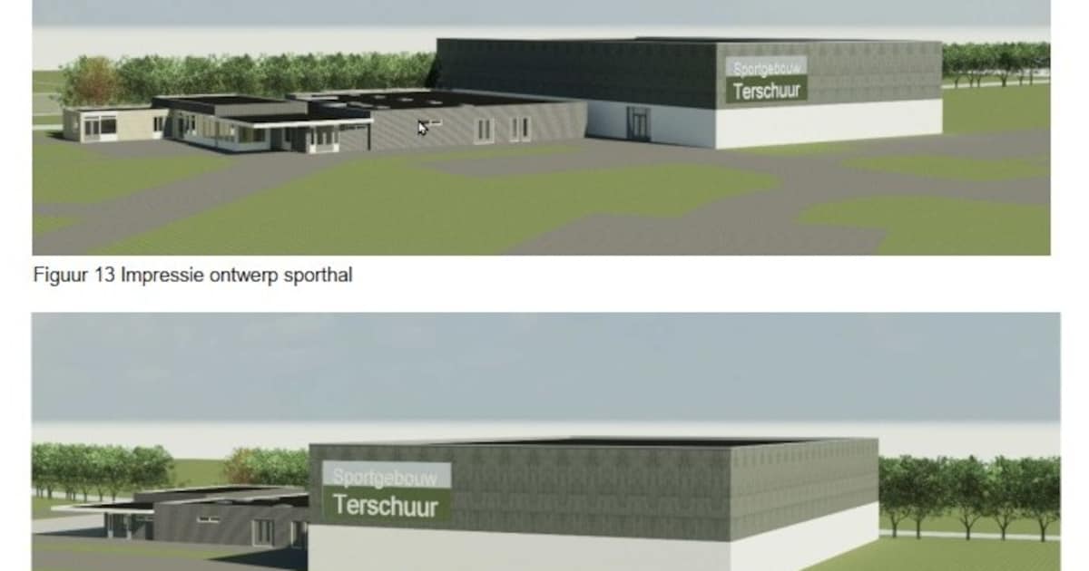 Groen licht voor nieuwe sporthal Terschuur en Zwartebroek