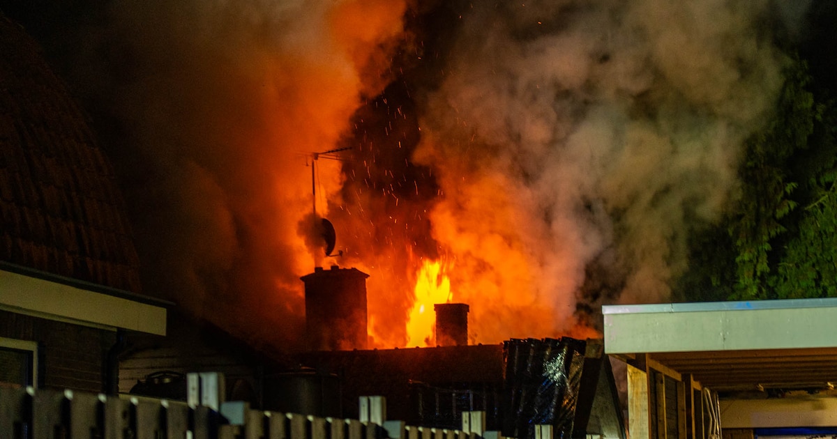 Brand bij bierwinkel in Ermelo: opslagruimte zwaar beschadigd