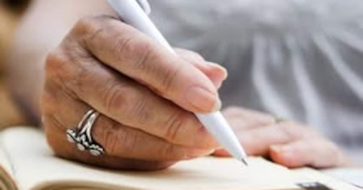 Herman Sandman geeft workshop column schrijven in Bibliotheek Veendam
