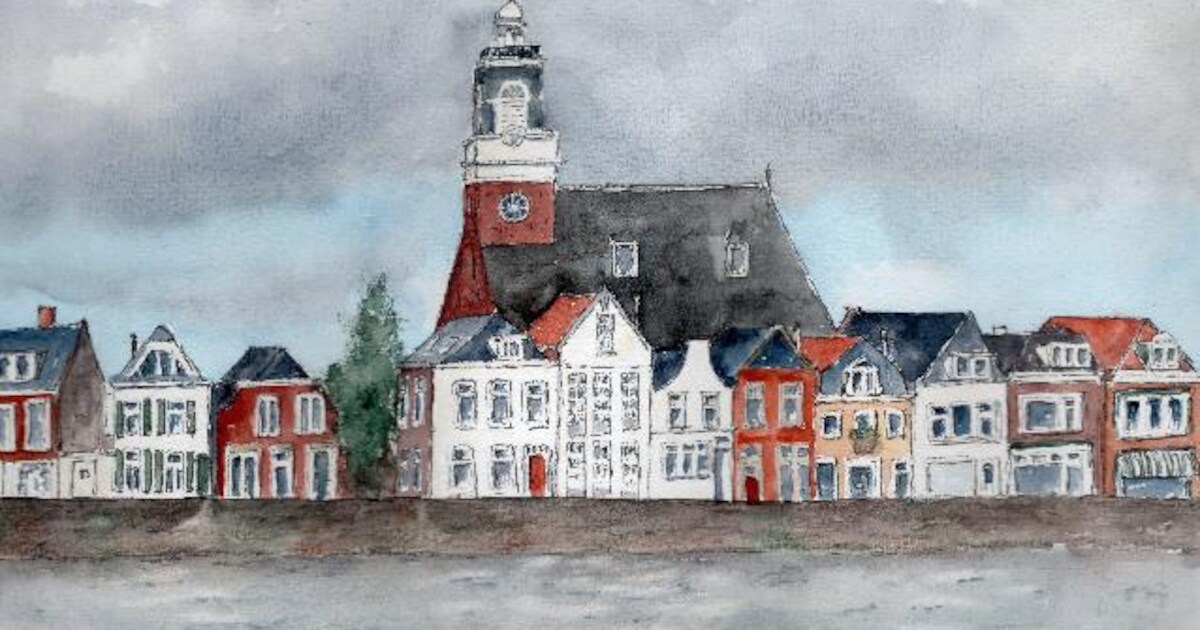 Binnenkort: expositie met aquarellen in bibliotheek van Bergambacht | Krimpenerwaard