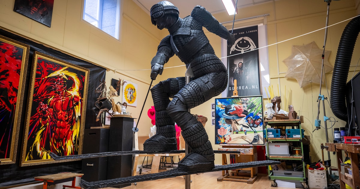 Dit kunstwerk uit Almelo gaat deze winter de hele wereld over