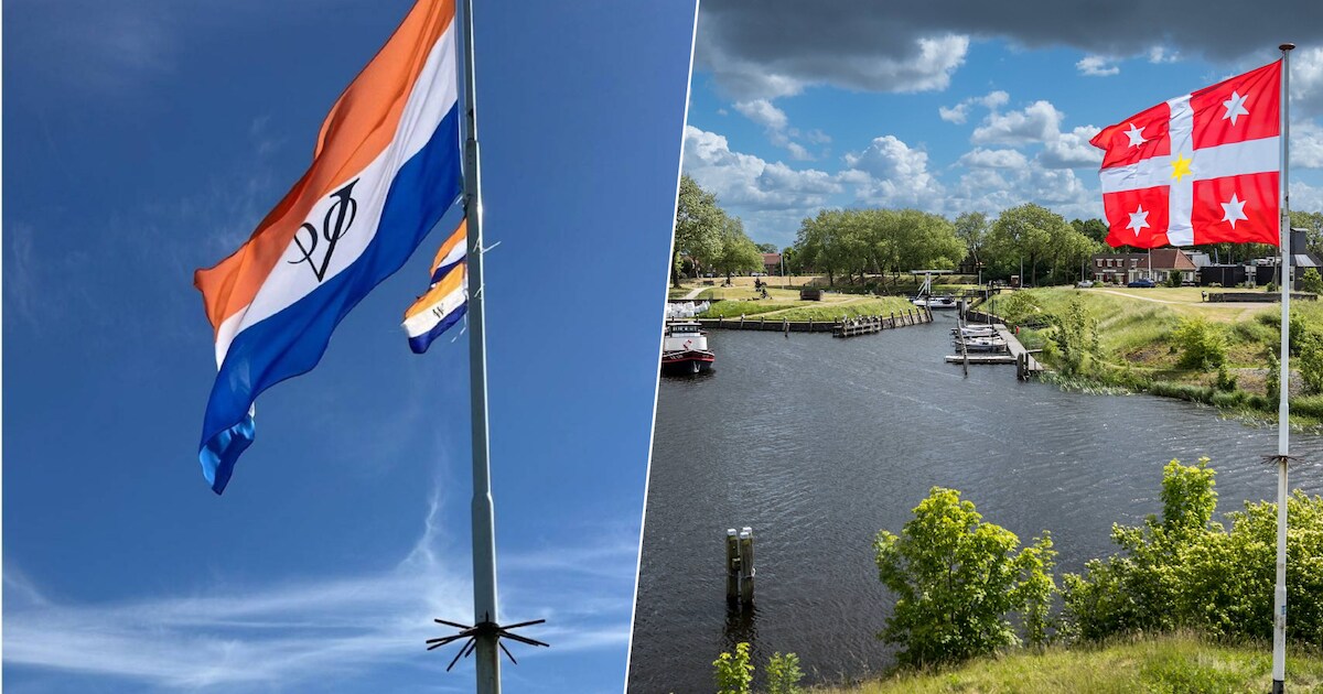 Mysterie om VOC-vlag in Vollenhove: ‘Ze moeten een boutje los hebben geschroefd’