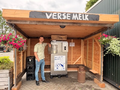 Verse melk van de koe: hier is de melktap naartoe verhuisd in Helmond