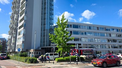 Veel hulpdiensten uitgerukt voor woningbrand op Talmaweg in Dordrecht