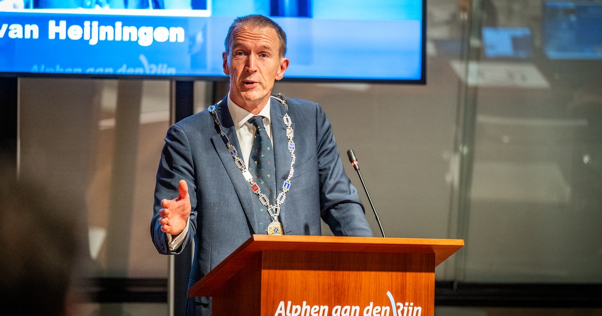 Nieuwe burgemeester Erik van Heijningen loopt niet weg voor een uitdaging: ‘Dat zit wel in me, ja!’