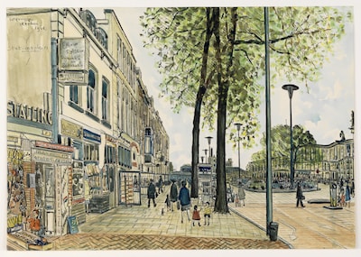 Prachtig Stationsplein in Utrecht moest wijken voor Hoog Catharijne