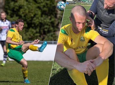 Danny Plugge verliest weddenschap en keert met kaal hoofd terug van trainingskamp PGS/Vogel