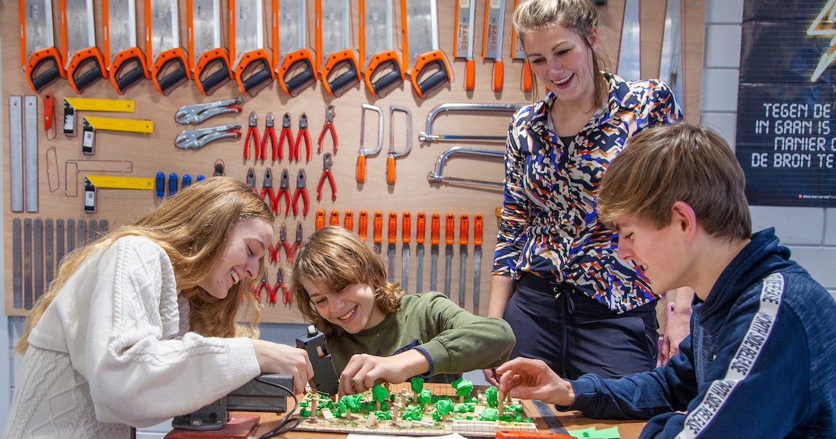 Open Technasiumdag op Minkema College in Woerden
