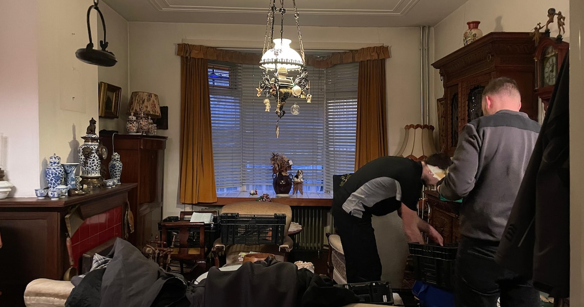 Melkkan in gang en hobbykamer op eerste etage: ontruimde woning toont hoe Tini 97 jaar lang leefde