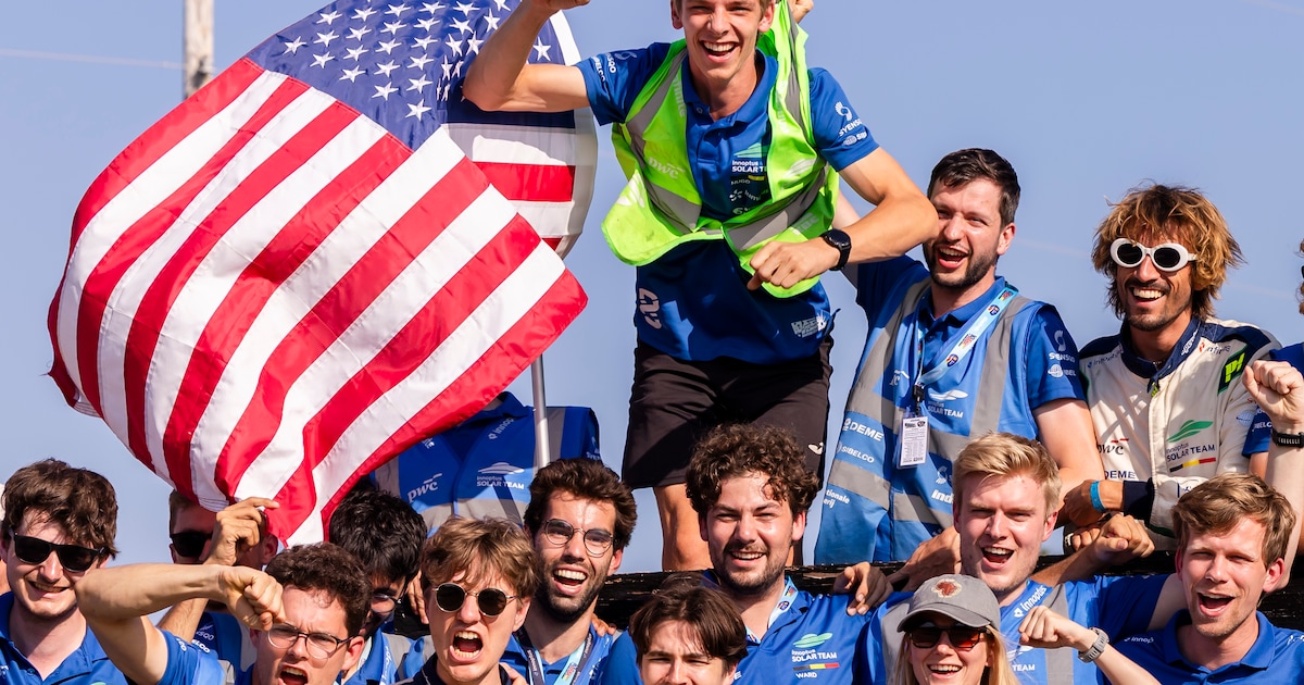 Solar Team met Kalmthoutse piloot start opnieuw als leider aan voorlaatste racedag