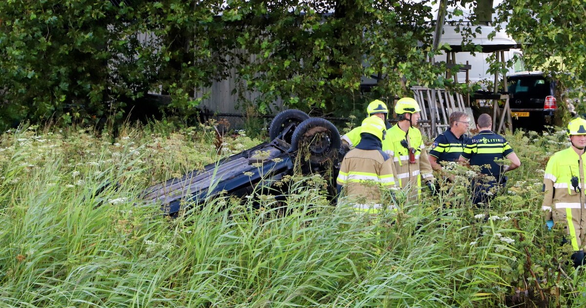 Ongeval met letsel op A2 in Beesd