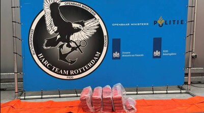 Douane onderschept 88 kilo cocaïne in Rotterdamse haven
