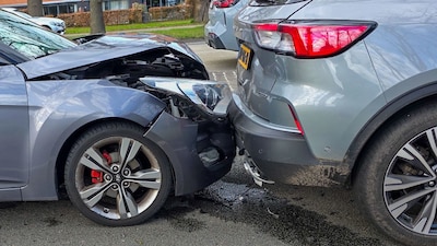 Forse kettingbotsing op Gronausestraat in Enschede